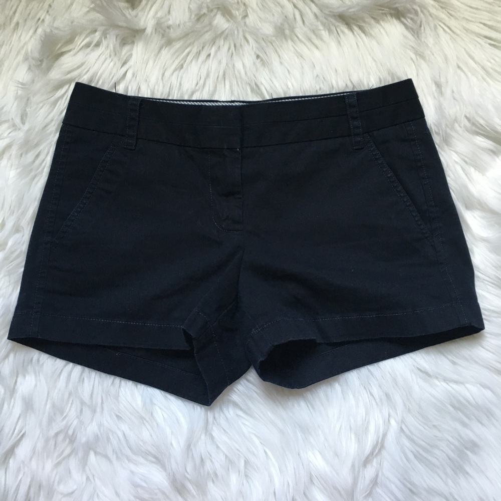 5/$25 J. Crew Navy Chino Shorts - Picture 4 of 6